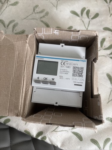 Hager ecr380d kwh meter - ecr380d,
