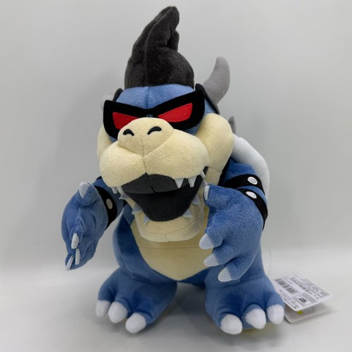 Dark bowser koopa plush soft - dark,