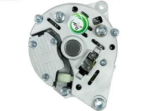 Alternator with belt - , pulley