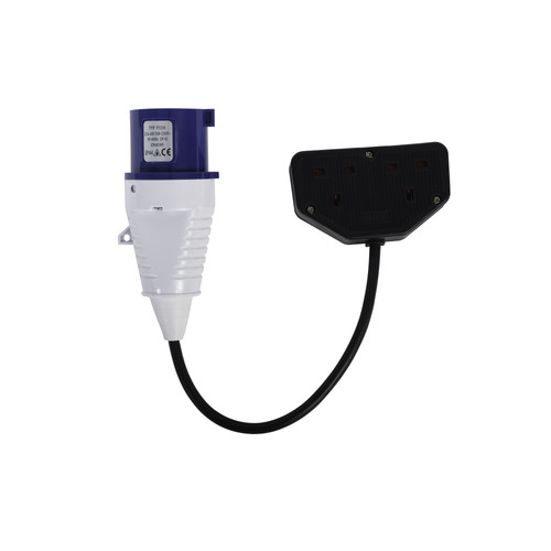 Fly lead caravan socket - lead,