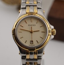 Vintage Ladies Gucci Quartz Watch | Dual Color | Works Well | Warranty