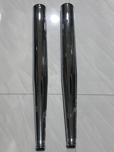 New exhausts chrome - new, (pair)type