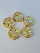 Dino Coins Set of 5 made for