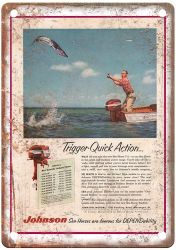 Vintage 1956 johnson - ad,