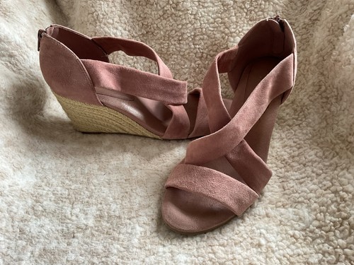 Next pink real suede cross - next,