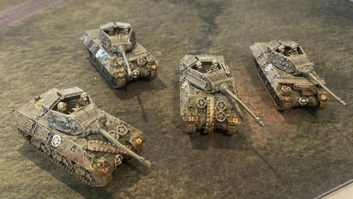 15mm flames war 4x - war.,