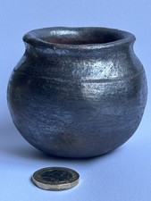 Small Old Round Bottom Ceramic