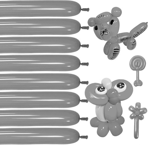 Pack 100 modelling balloons - pack,