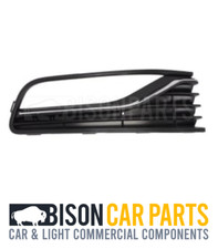 Front Bumper Fog Light Chrome Grill O/S Drivers Right for VW Polo 6R 2014-2017