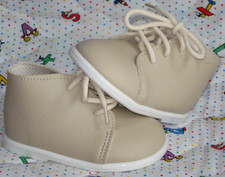 Pram Shoes Baby Boots First Walker UK 3 BAYPODS BNwoB Boys EU 19 Matt Beige