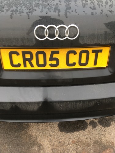 Cherished number plates - cherished, cr05