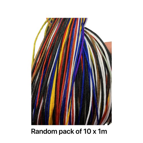 Braided nylon 8mm - , jewellery