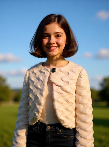 Faux fur jacket - jacket, or