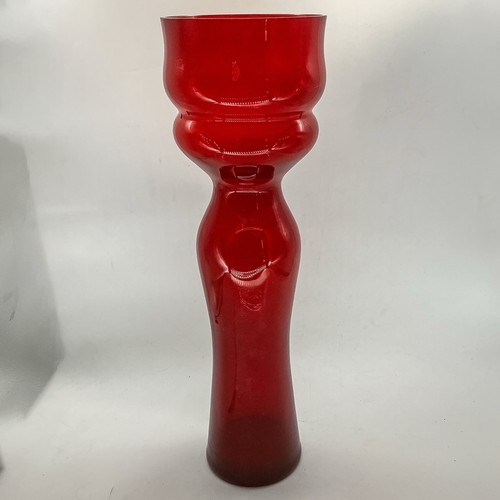 Ruby red mid century - ruby,