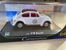 Cararama 1/43 scale Volkswagen VW Beetle Herbie new in display box