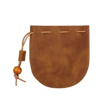 Leather Wallet Coin Pouch Case