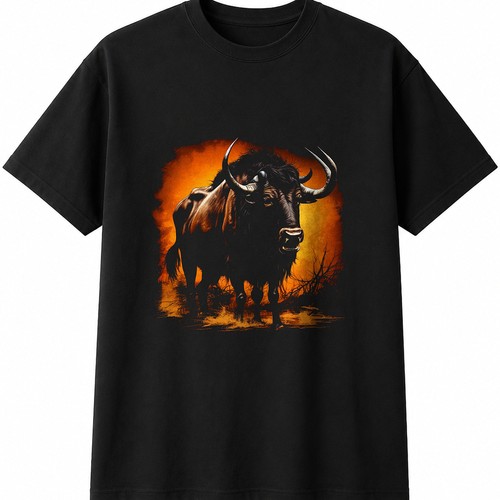Wildebeest wildlife mens - wildebeest,