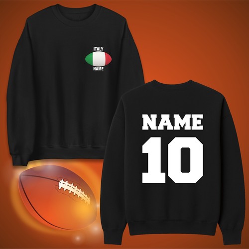 Personalised italy rugby - italy,
