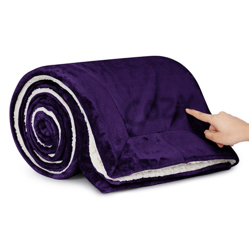 Reversible sherpa fleece - sherpa,