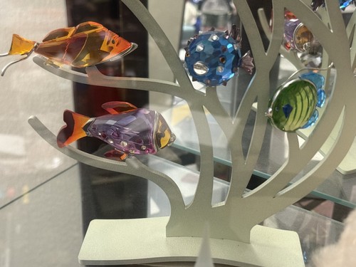 Swarovski coral reef display - coral,