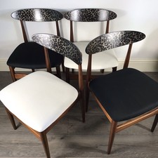 Set of Four Upcycled G Plan