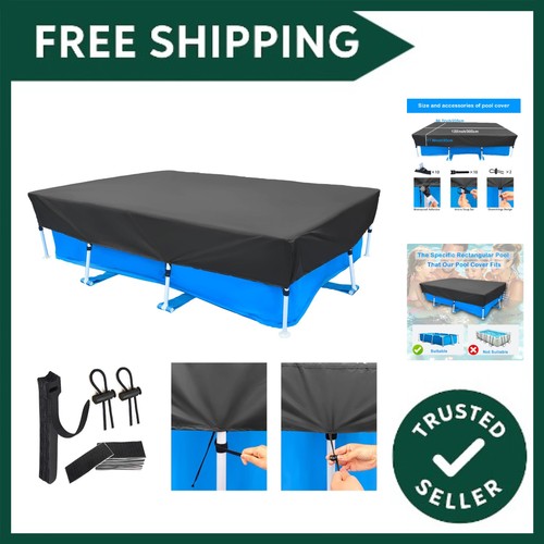 Durable rectangular pool - durable,