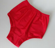 Scarlet Red Netball Cheer Panties Knickers School Sports Gym L