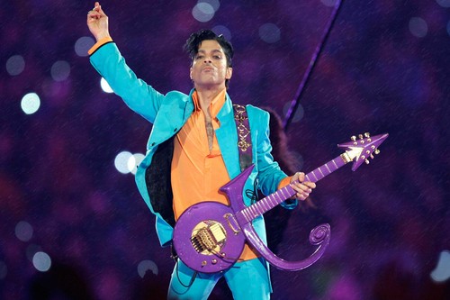Prince purple guitar - purple, 4x6