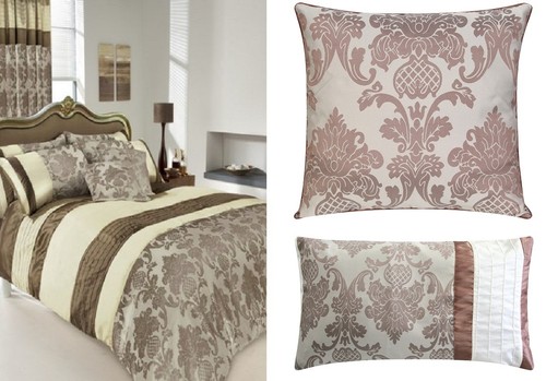Apachi brown cream duvet - brown/cream,