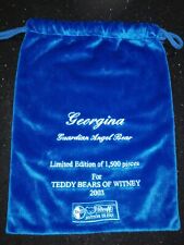 Steiff Teddy Bear Of Witney Georgina Bear Bag & Certificate