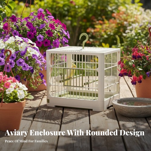 House shaped aviary villa - house-shaped,