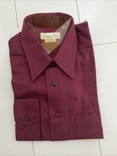 Christian Dior Burgundy Men’s Shirt/size 16