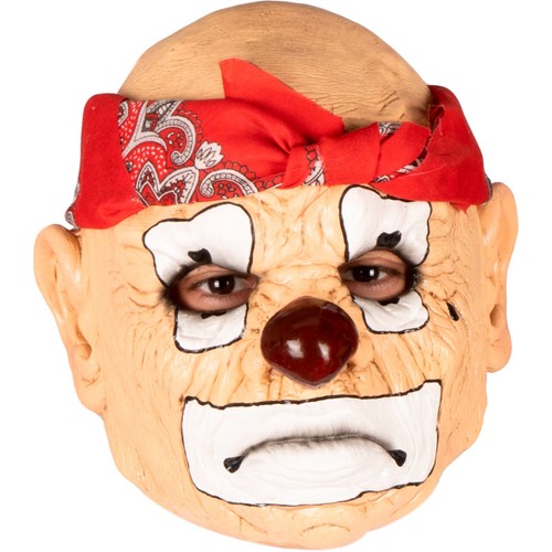 Thug clown full head - thug,