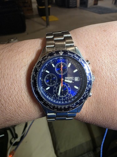 Seiko flightmaster chronograph - seiko,