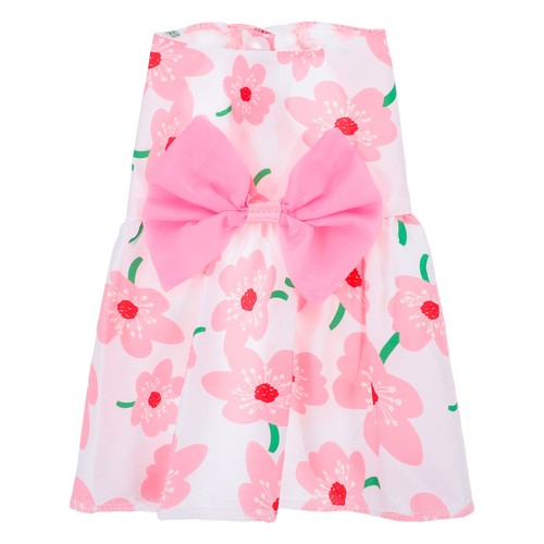 Pink dog dress - dress:, party