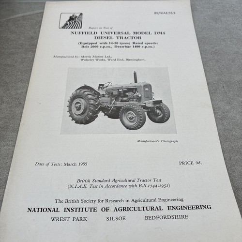 Nuffield universal dm4 diesel - nuffield,