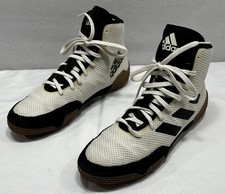 Adidas Wrestling Shoes White & Black YYJ 606004 Boxing Martial Arts MMA Men's 8