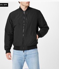 Firetrap Black Bomber Jacket Size XL