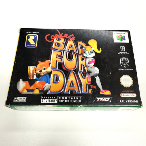 Conker bad fur - day, n64