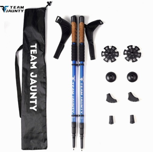 2pcs telescopic walking - walking, hiking