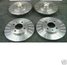 CLIO CUP SPORT 172 182  GROOVED BRAKE DISC BRAKE PADS