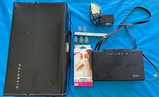 Polaroid 250 Land Camera 1960s Vintage With Leather Case,Flashbulbs,Instructions