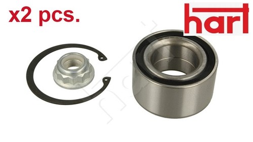 Pcs front rear wheel - x2,