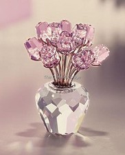 SWAROVSKI CRYSTAL A DOZEN PINK