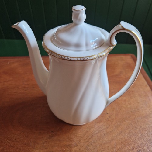 Wedgwood crown gold coffee jug