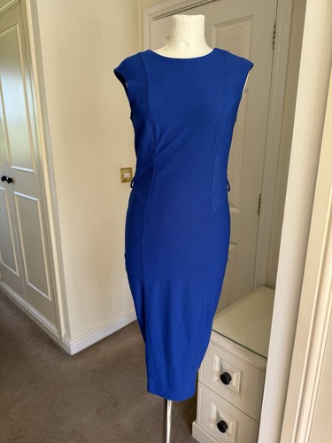 Royal blue dress - blue,