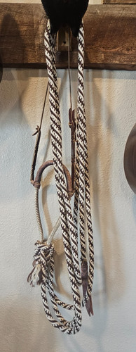 Rawhide bosal leather braided - bosal/leather,
