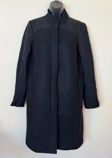 Womens Helmut Lang Wool Coat