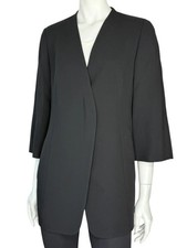 NWT Akris Black Wool