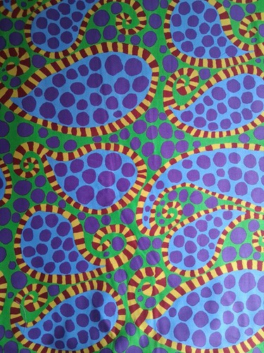Full yards fabric paisley - full,